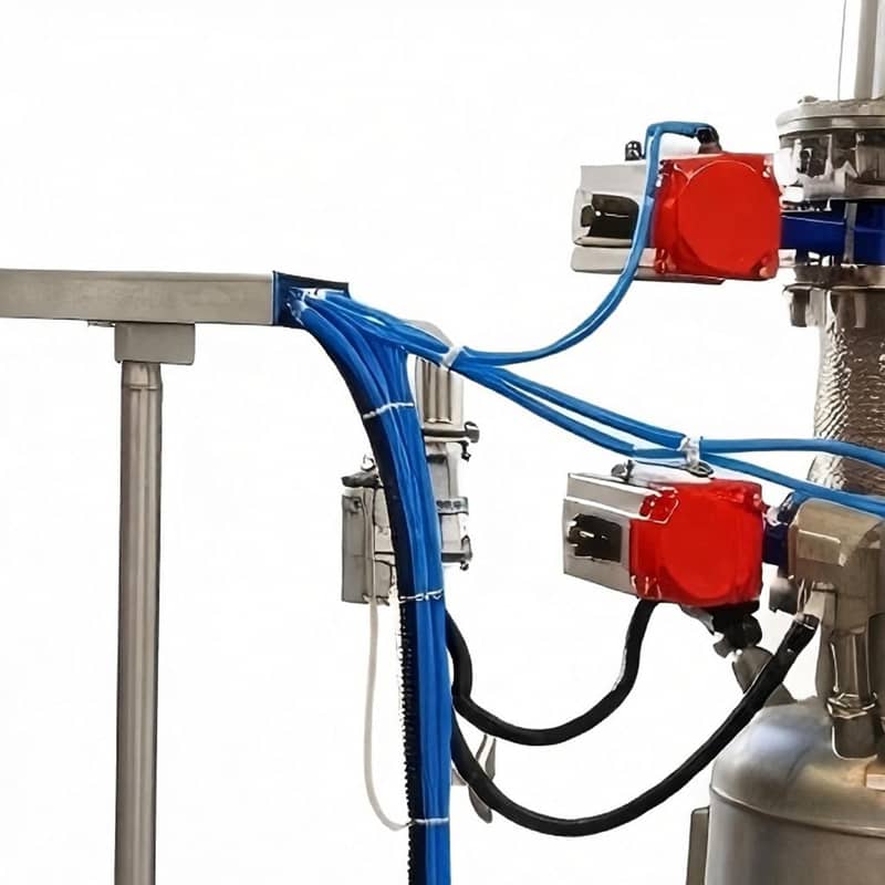 Dense-phase pneumatic conveying positive pressure tank conveyor
